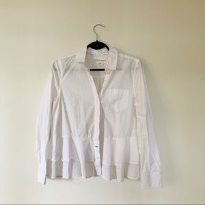 KATE SPADE Classic Ruffle Blouse